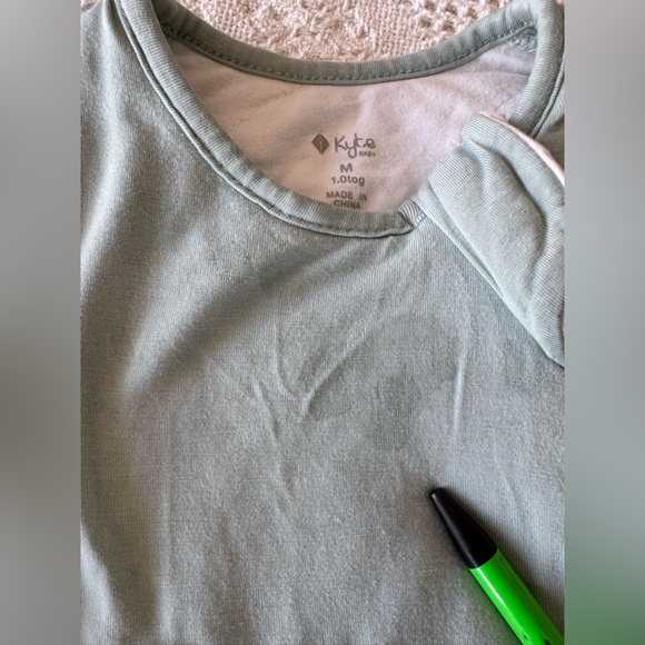 Kyte Baby Sleep Sack 1.0 tog Mint Green Medium - Picture 3 of 5